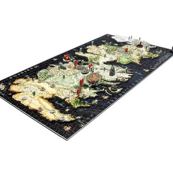 Game of Thrones Puzzle of Westeros Jigsaw 1400+ Pieces 4D Cityscape - Picture 5 of 5
